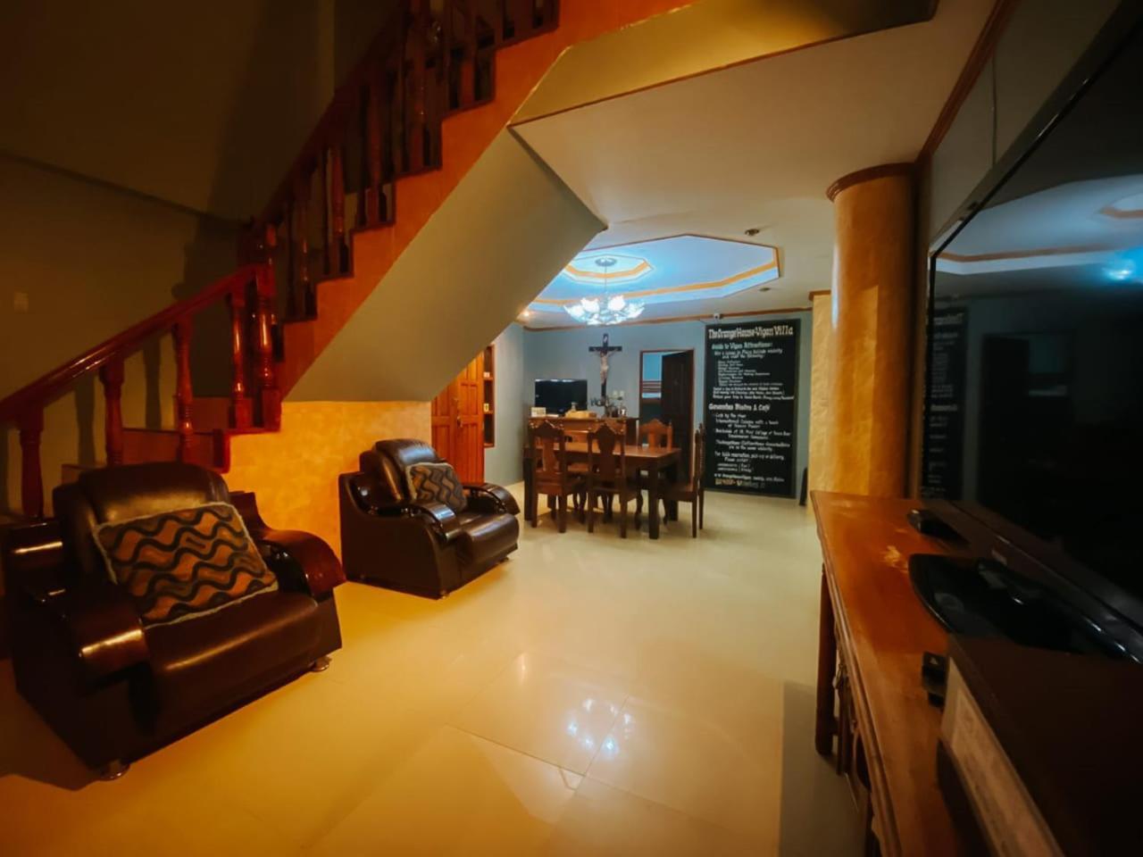 The Orange House - Vigan Villa Exterior foto